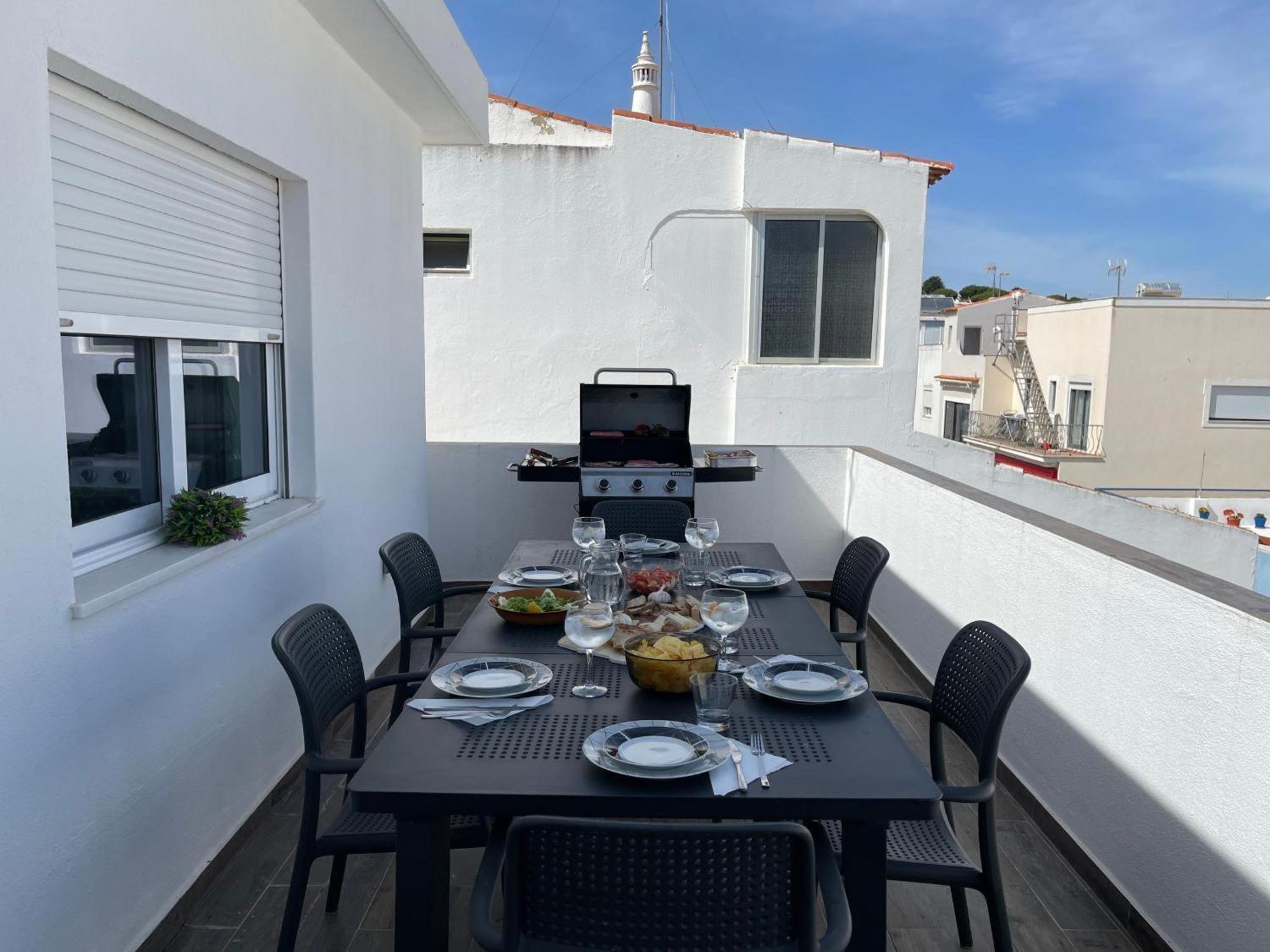 شقة Casa Terrace Carvoeiro كارفويرو المظهر الخارجي الصورة